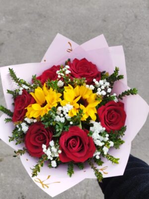 Sonrisas y flores